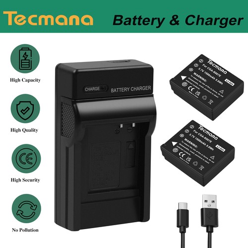 2x1500mah akku cga s007e - akku, cga-s007e