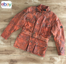 Belstaff PANTHER 1966 leather jacket, Lederjacke, shabby orange, size M