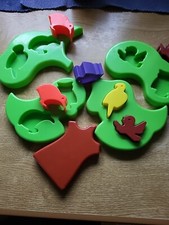 Baby Spielzeug Puzzle Kleinkind Kunstoff  Vogelbaum