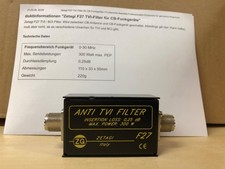 Zetagi Anti TVI Filter 300W