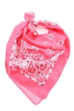 PRIMARK Halstuch Damen Tuch pink-weiß-schwarz Casual-Look