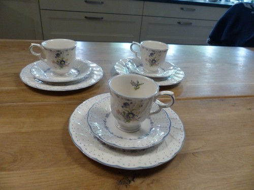 Nikko tableware blue peony - tableware,