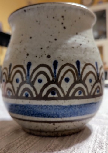 Handgetöpferte keramik vase - handgetöpferte,