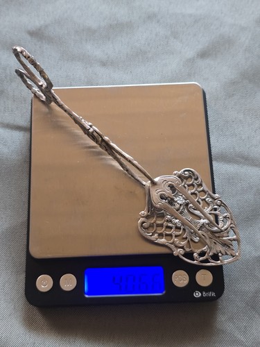Alte gebäckzange aus - gebäckzange, 800er