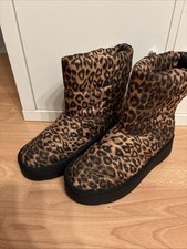 Zara Stiefel Damen Leoprint