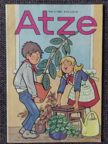 Atze heft ddr comic - heft, /