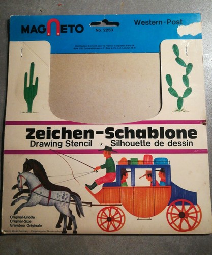 Magneto schablone nr 2253 - schablone,