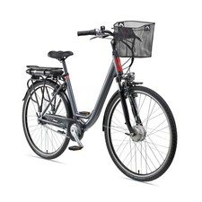 TELEFUNKEN RC657-S City Pedelec anthrazit E-Bike Damen Citybike 36V 13AH