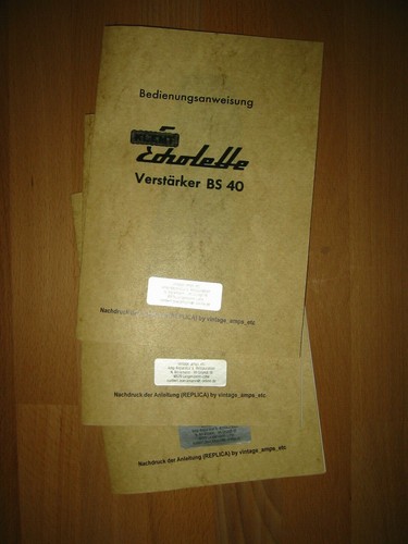 Bedienungsanleitung echolette - bedienungsanleitung,