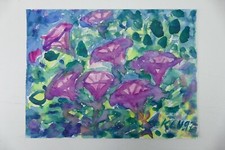 Wilhelm Klußmann Aquarell 1997 sign. Unbetitelt 24x32cm N-2018