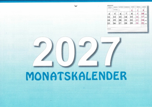 Monatsplaner 2027 kalender - 2027,,