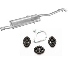 Endschalldämpfer Auspuff für Mercedes W168 A160/170 CDi Turbo Diesel + ANBAUSATZ