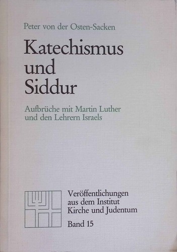 Katechismus und siddur - und,