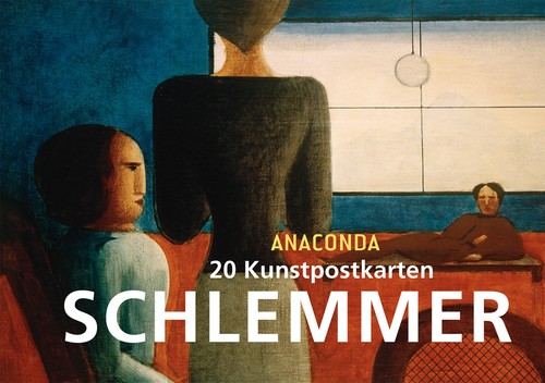 Postkartenbuch oskar schlemmer - postkartenbuch,