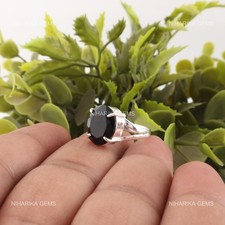 Sterling Silber Schwarz Onyx