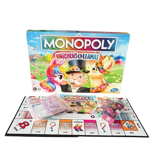Monopoly einhörner lamas - einhörner, vs.