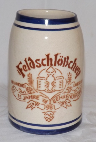 Seltener bierkrug brauerei - ,