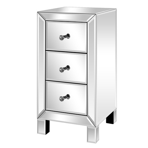60cm nachtschrank glas kommode - 60cm,