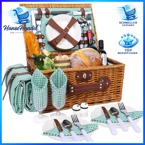 Picknickkorb set für - set, 4