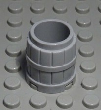 Lego Barrel 2x2 New Grey