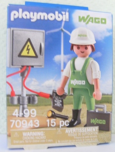 Playmobil wago elektriker - wago,