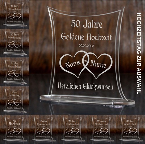 Aufsteller hochzeitstag mit - aufsteller,