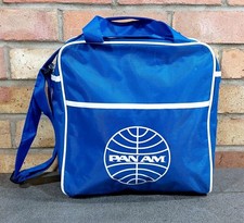 Vintage Pan Am Airlines Handgepäck mit Schultergurt 