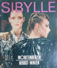 SIBYLLE 3 - 1980 Mode-Zeitschrift Schnittmuster Tendezen Herbst-Winter DDR Vogue