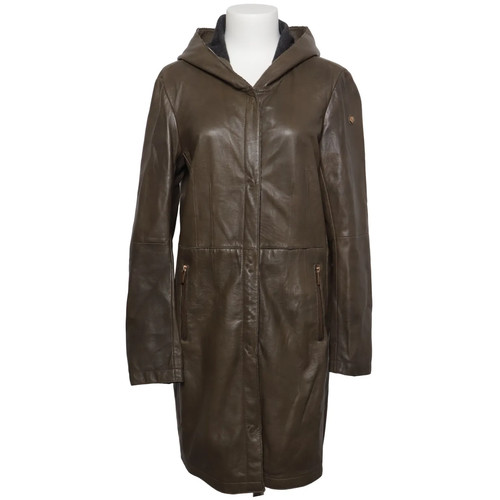 Milestone ledermantel damen - milestone,, ledermantel,