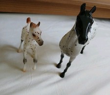 Breyer Pferde Knapstruper Stute Fohlen Spielpferd Gebraucht Modellpferd Konvolut