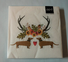 20 Servietten Dackel  1