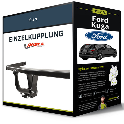Starre anhängerkupplung für - starre,