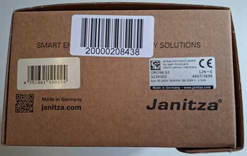 Janitza umg96 - janitza, umg96-s2