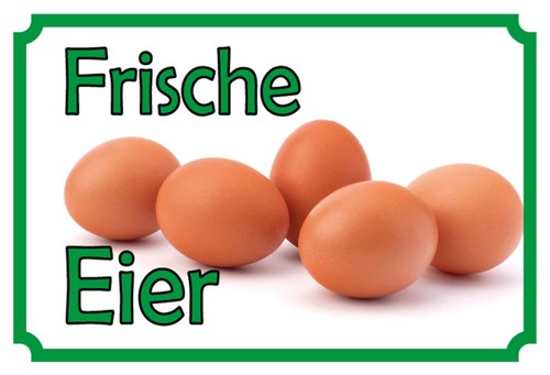 Blechschild 30 cm - x,
