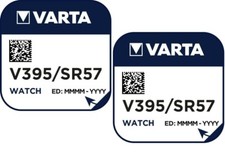 2x Varta V395 395 Knopfzelle