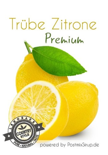 Trübe zitrone postmix - trübe,