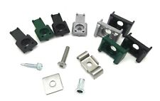 Befestigung Halterung Doppelstabmattenzaun Gittermatten Stabzaun Pfosten Normal