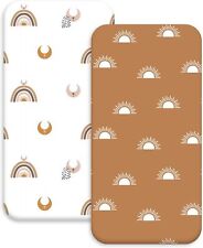 Spannbettlaken Kinderwagen Bettlaken Spannbettlaken für Babybett 2 Pack 80x40cm