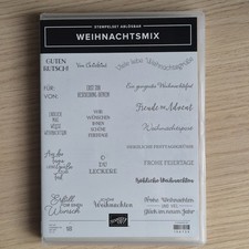 Stampin Up Stempelset Weihnachtsmix - NEU  - Stempel mit weihnachtlichen Sprüche