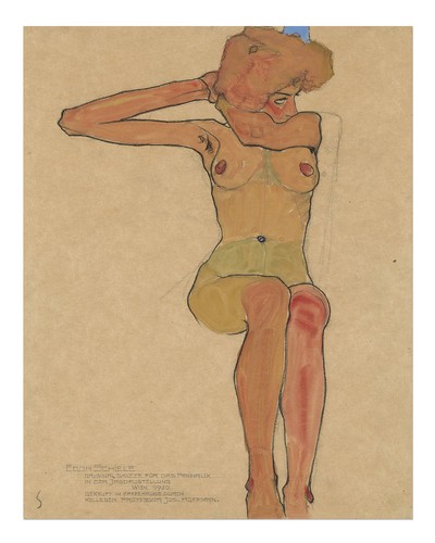 Egon schiele wandkunst - schiele,