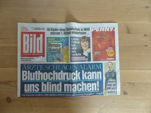 Bildzeitung 2026 ein - bildzeitung, (ein