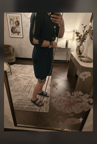 Zara damen etuikleid grün - damen,