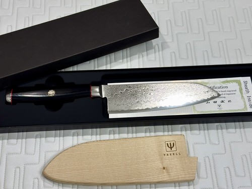 Santoku messer damast yaxell - santoku,