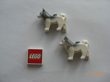LEGO - 2x  Husky weiß /