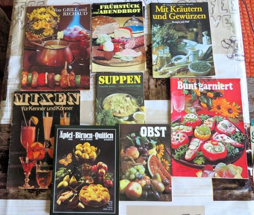 Broschüren kochen essen - broschüren, kochen,