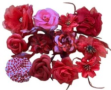 12x HAARBLUME Haargummi