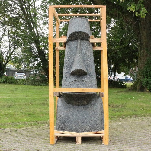 Osterinsel moai steinfigur - osterinsel,