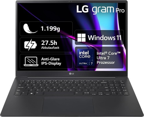 Gram pro intel ultra 7 - lg,