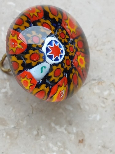 Antiker glasknopf paperweight - antiker,