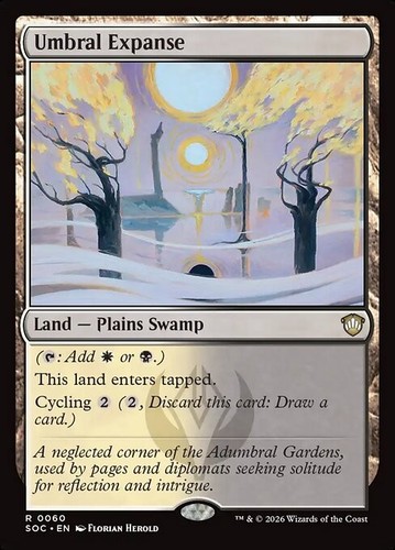 Mtg umbral expanse - umbral,